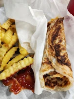 Chicken Roll with Fries & Soda